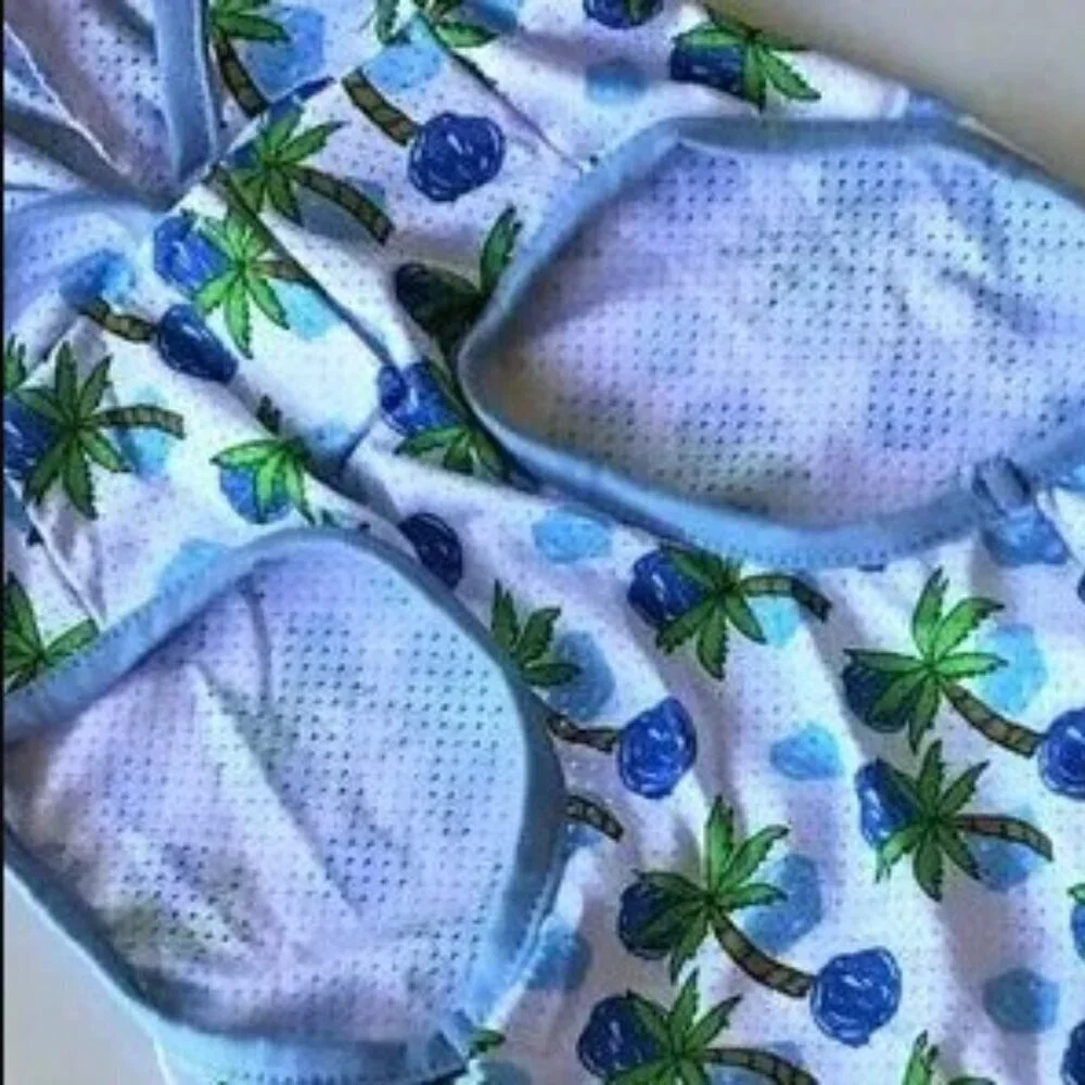 Tropical Hawaiian Dog Shirt XL NWT
